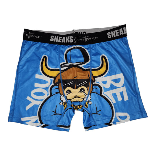 Sneaks Graffiti Mens Underwear (Blue) The Sneaks Streetwear Brand