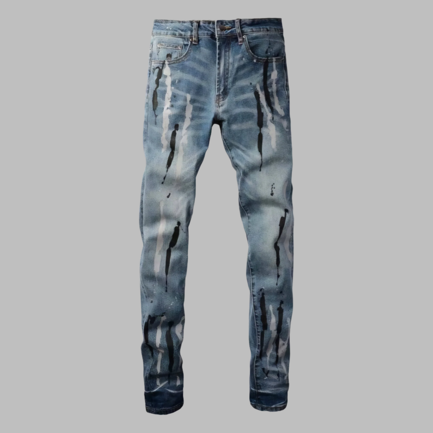 Sneaks Streetwear Nior Smoke Blue Demin Jeans