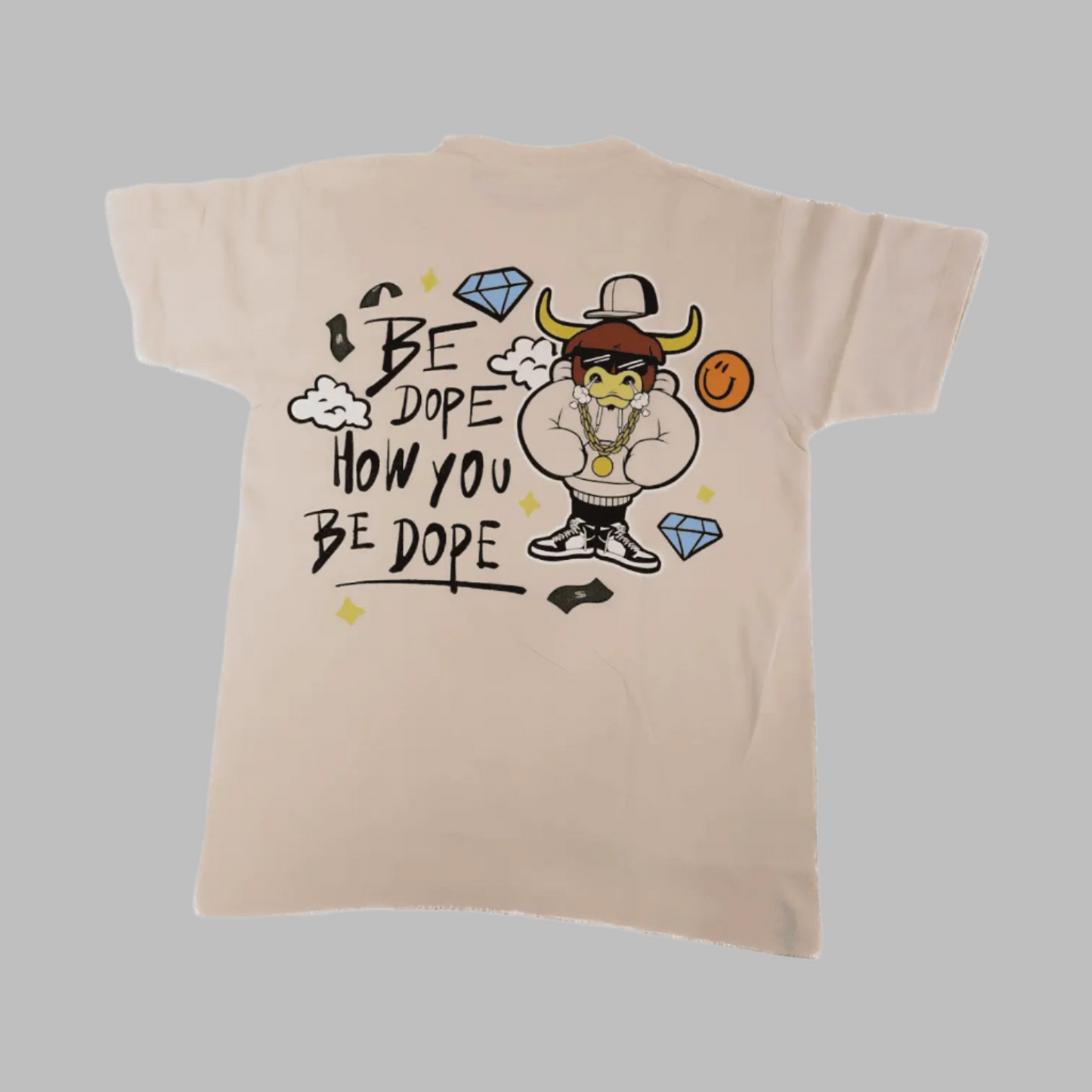 Sneaks Streetwear Maximalist Cream T-shirt