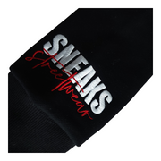 Sneaks Streetwear Big Bull Logo Oversized Black Hoodie - Sneaks Streetwear