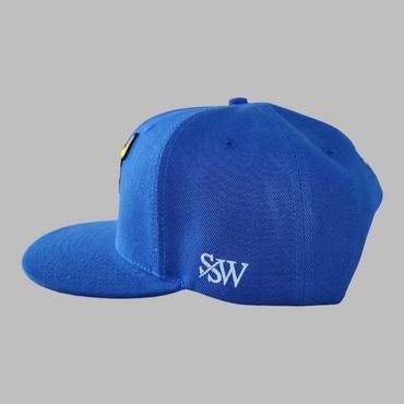 Sneaks Streetwear Classic Royal Blue Snapback Hat - Sneaks Streetwear