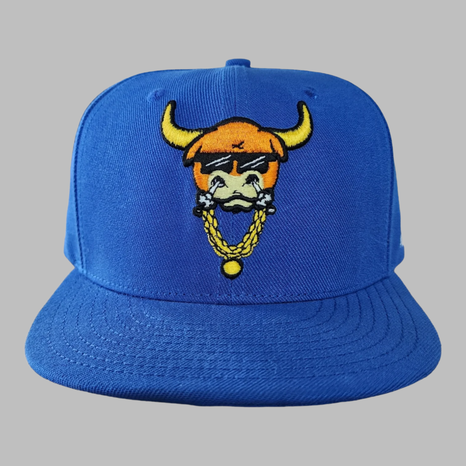 Sneaks Streetwear Classic Royal Blue Snapback Hat