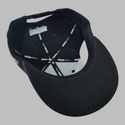 Sneaks Streetwear Classic Black Snapback Hat - Sneaks Streetwear