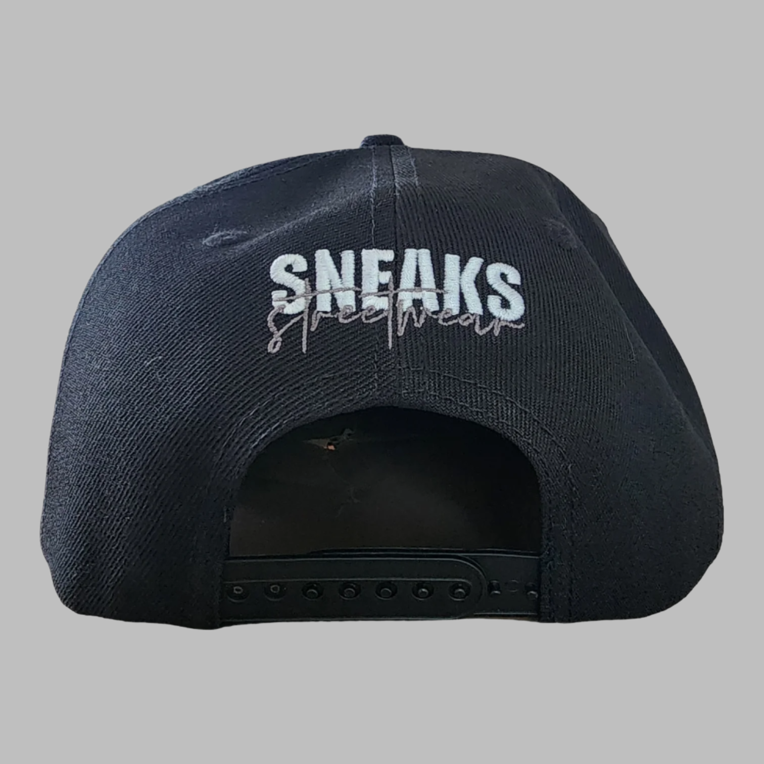 Sneaks Streetwear Classic Black Snapback Hat - Sneaks Streetwear