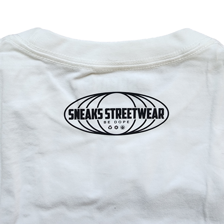 Sneaks Streetwear Be Dope White T-shirt - Sneaks Streetwear