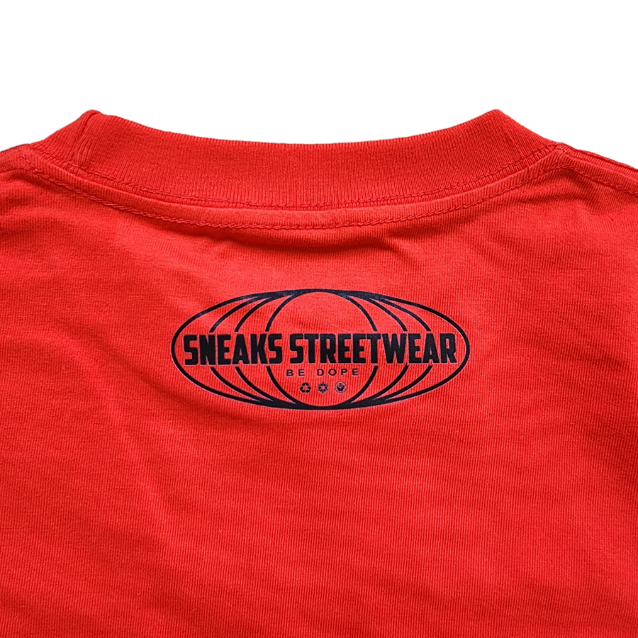 Sneaks Streetwear Be Dope Red T-shirt - Sneaks Streetwear