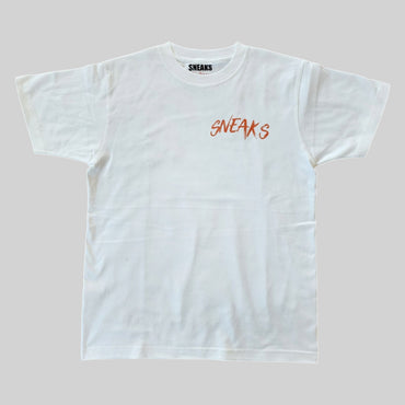 Sneaks Streetwear Island Vibes White Graphic T-shirt