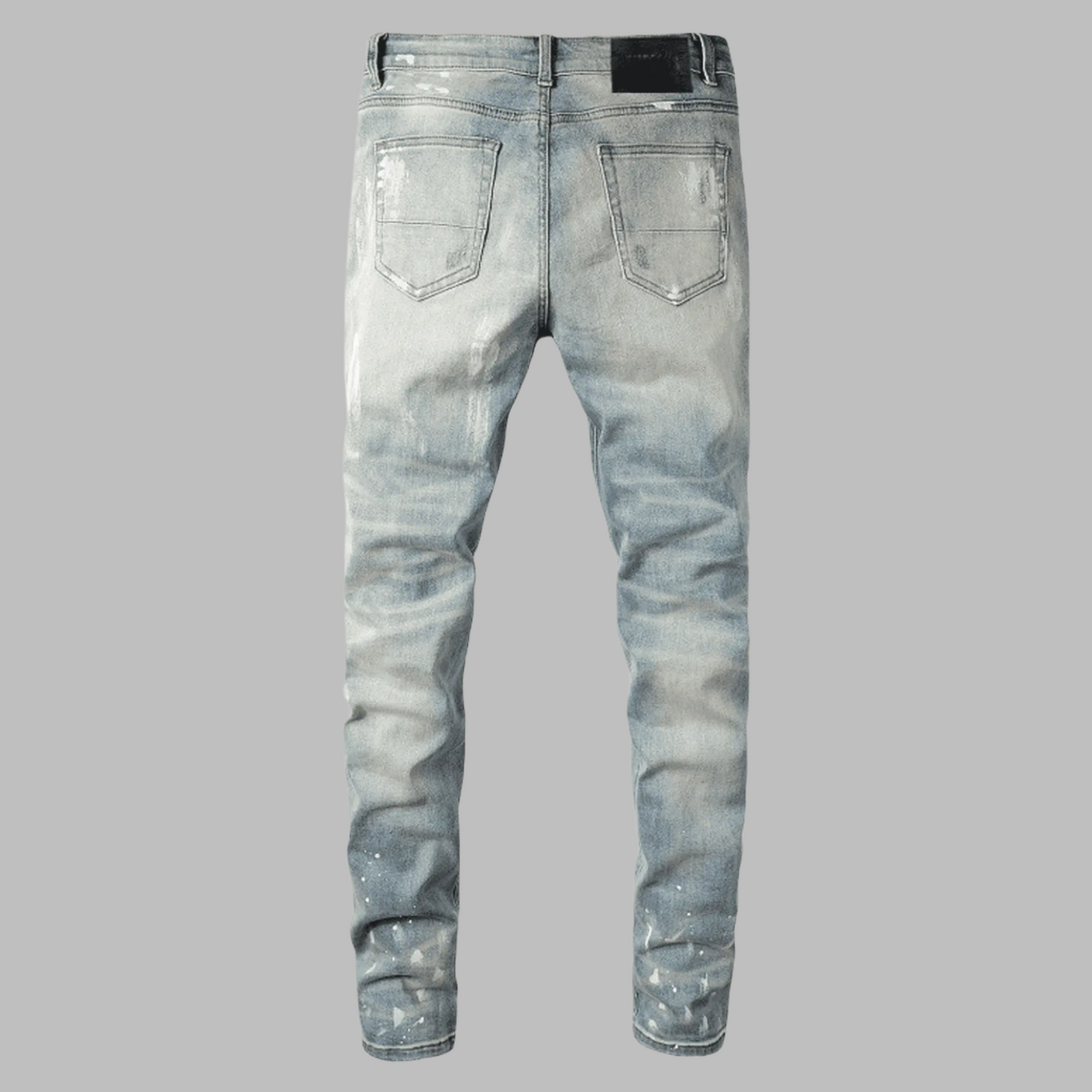 Sneaks Distressed Ice Blue Jeans The Sneaks Streetwear Brand