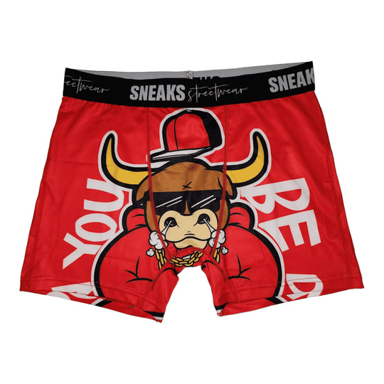 Sneaks Graffiti Mens Underwear (Red) The Sneaks Streetwear Brand
