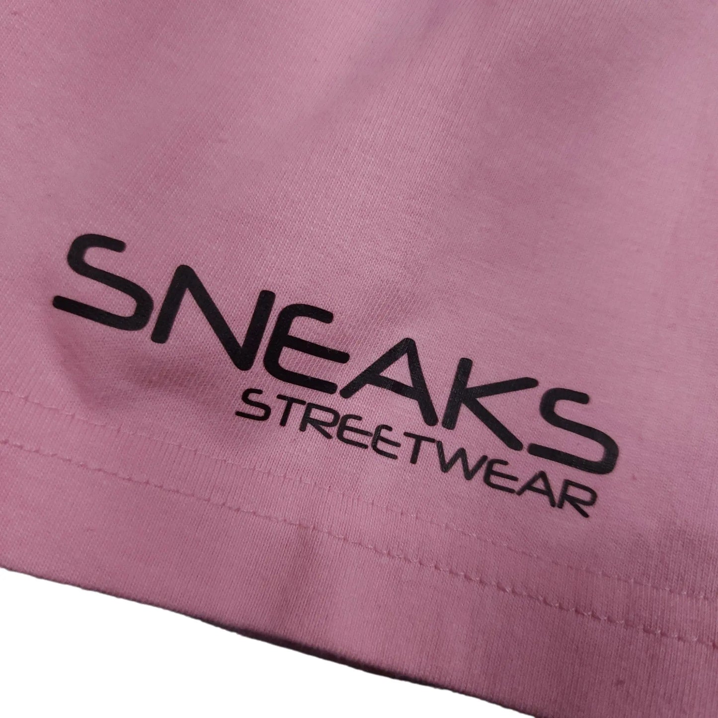 Sneaks Peace Be Dope Tee (Pink/Black-White) The Sneaks Streetwear Brand