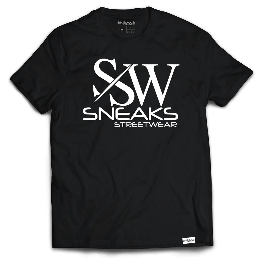 Classic Logo Tee (Black) - The Sneaks Streetwear Brand